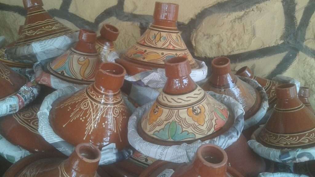 poterie marocaine - artisanat - tajines