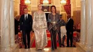 Le caftan marocain - Takchitta - portée par princesse Meriem et Ivanva Trump
