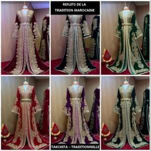 Takchitta et caftan marocain