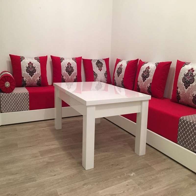 Salon marocain sur mesure Izamz : élégance, confort et artisanat 22 Salon Marocain